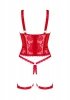 Obsessive Belovya gorset XL/2XL